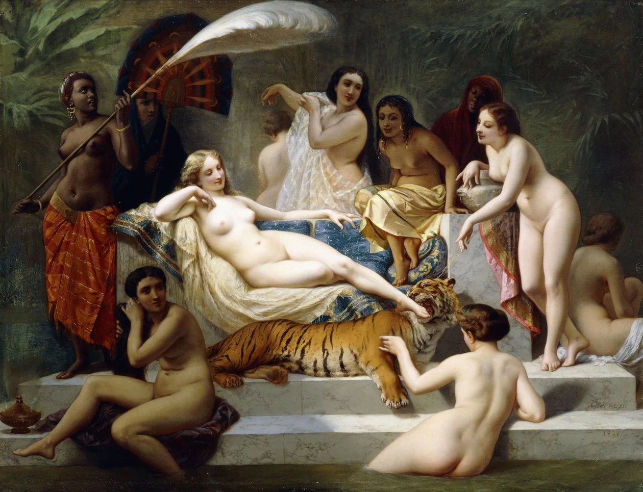 Odalisca, 1858